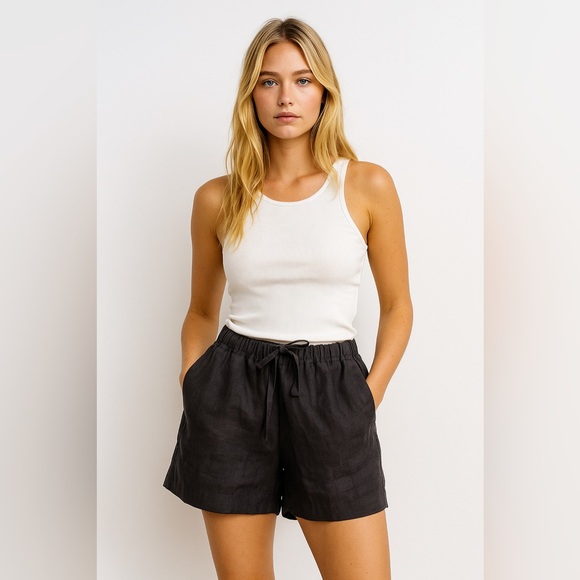 KOTN Pants - 🆕 KOTN Unisex Cairo 100% Linen Shorts NWT